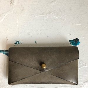 Leather card wallet